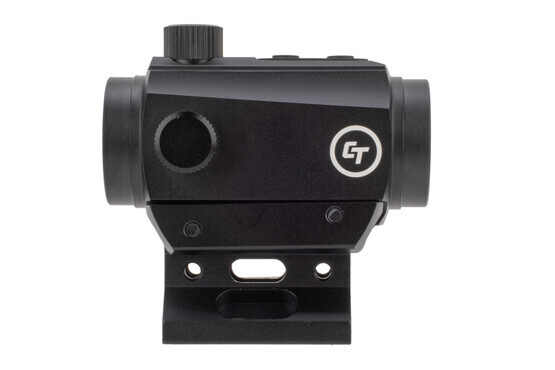 Crimson Trace CTS-25 Compact Red Dot Sight includes a removable riser